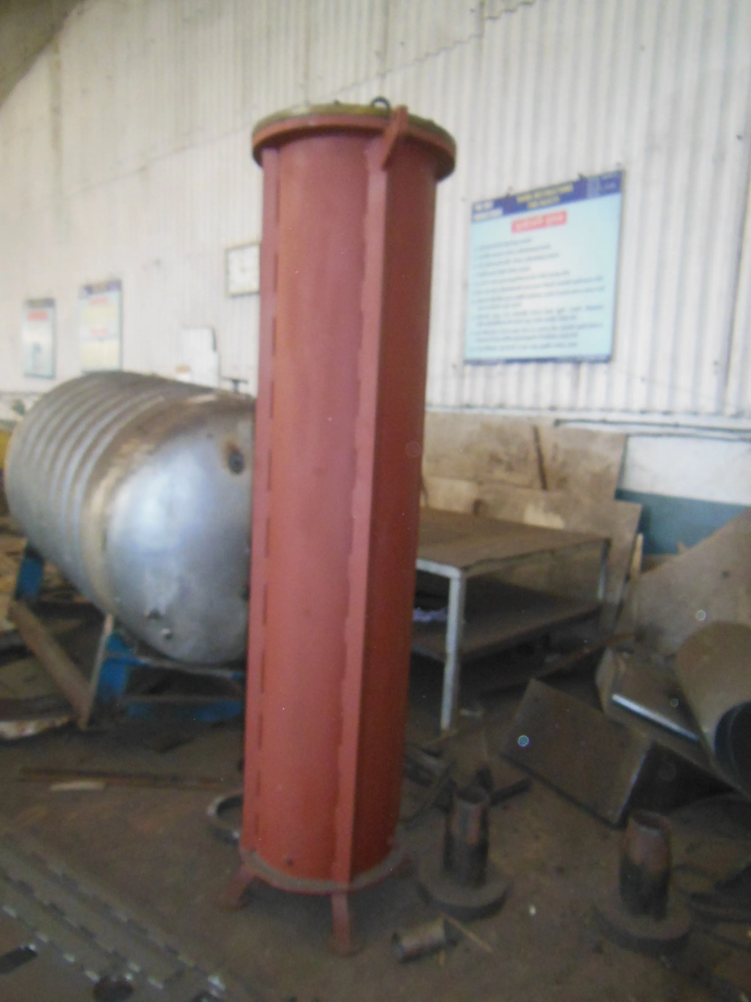 Vertical Air Receiver